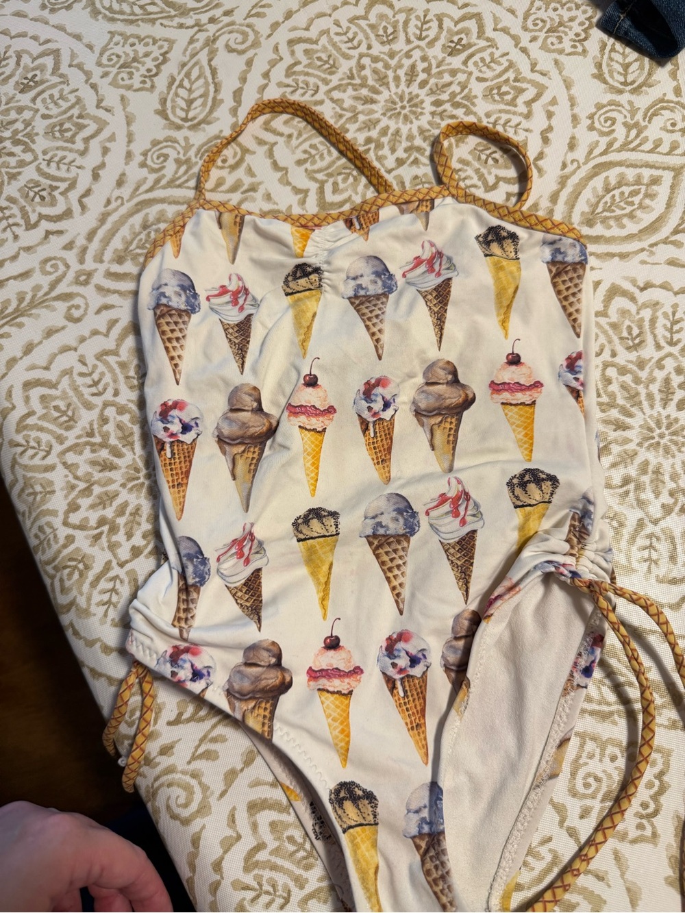 Icecream bathing suit size 6yr